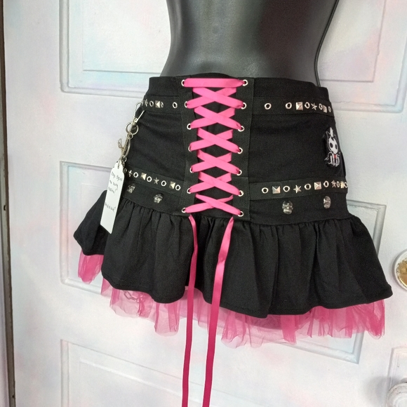 Skelanimal unicorn Custom Rage festival skirt! OOAK fairy grunge! Only 1 on 🌎 - Picture 11 of 15
